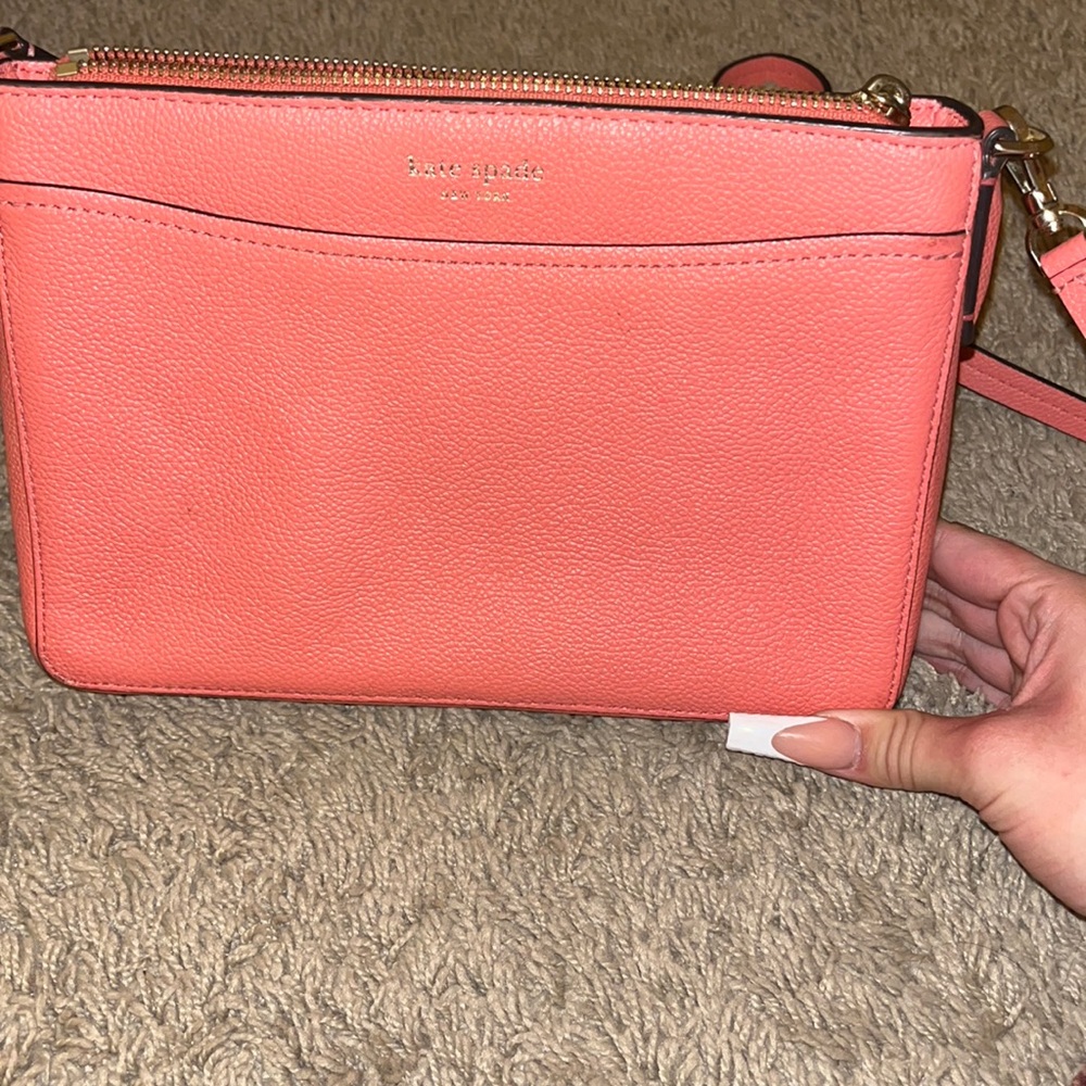 Orange/pink Kate Spade purse